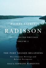 Radisson Collected Writings Volume 2 Cover